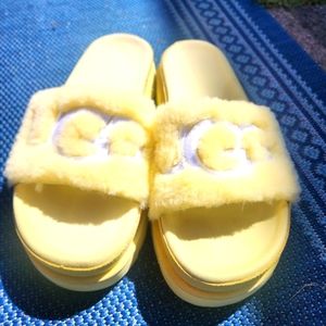 Ugg ugglaton fur slides